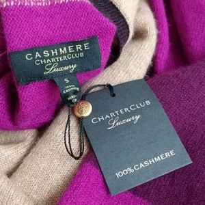 Just in! 100% Cashmere Cardigan CHARTER CLUB